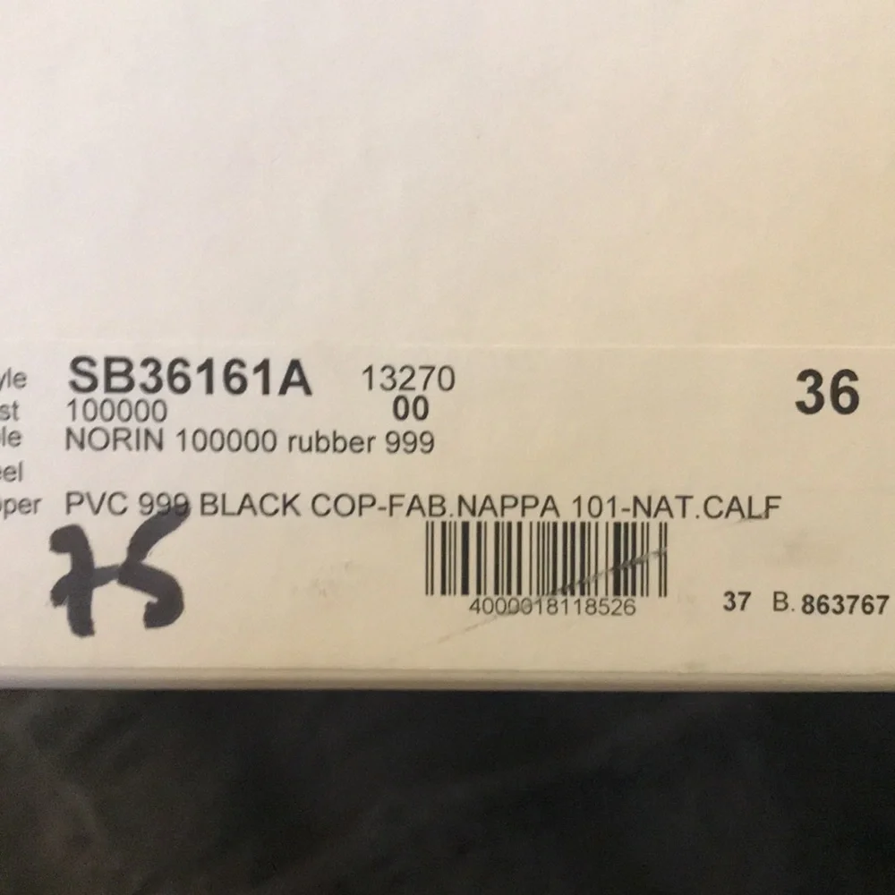 See By Chloe black patent leather rain boots New in box - Picture 7 of 9